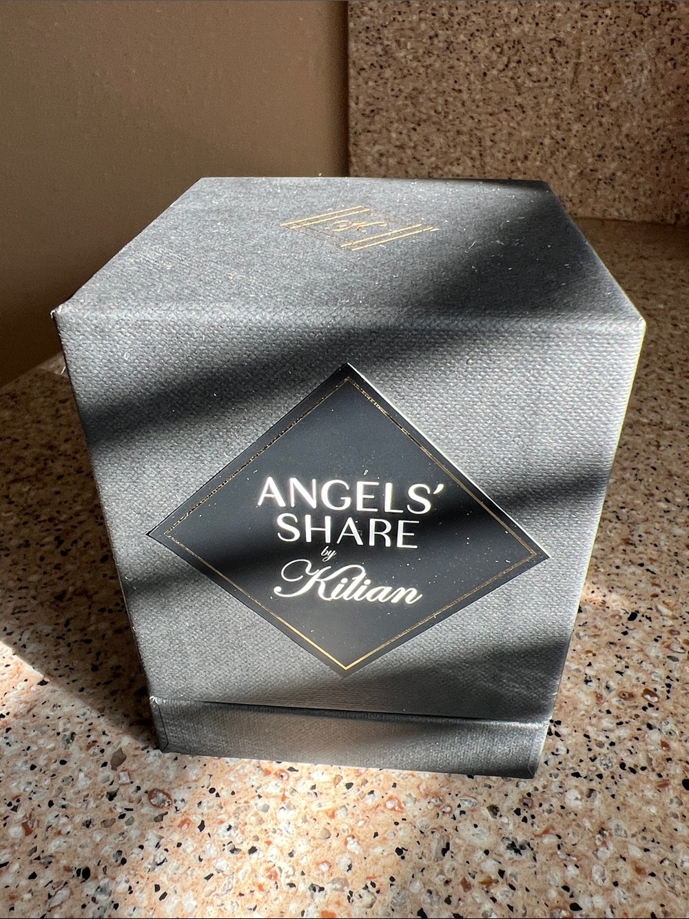 Kilian Angels Share Box with Gold Logo- BOX ONLY